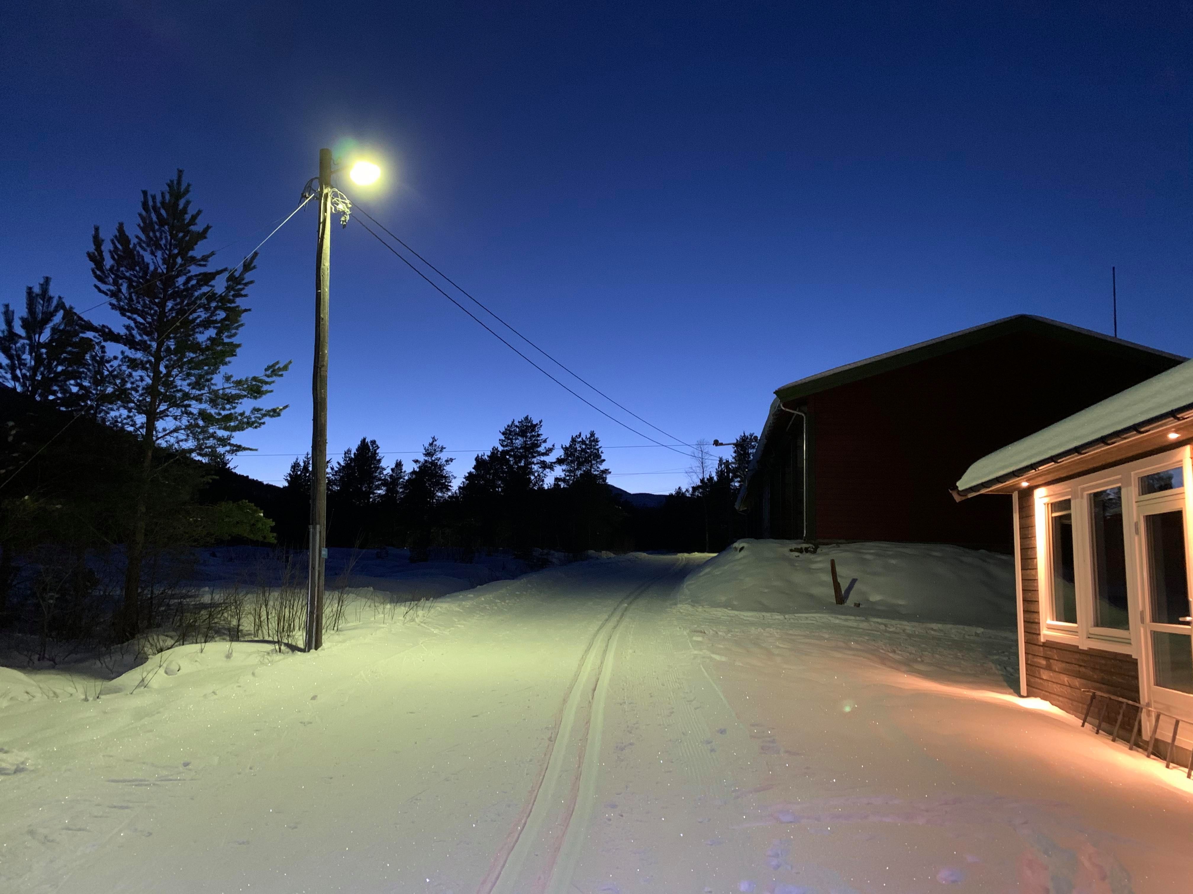 Lysløyperenn og åpen kafé